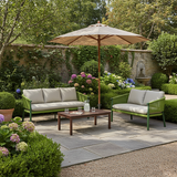 Stylish Scandinavian Outdoor Rope Sofa for Garden – 1–3 Seater for Balcony & Patio