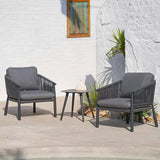 Stylish Scandinavian Outdoor Rope Sofa for Garden – 1–3 Seater for Balcony & Patio