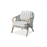 Modern Scandinavian Outdoor Resin Sofa - 1/3-Seat for Balcony & Patio