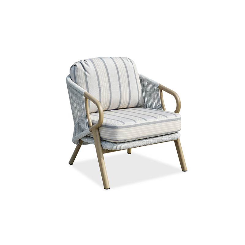 Modern Scandinavian Outdoor Resin Sofa - 1/3-Seat for Balcony & Patio