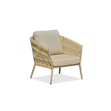 Elegant Traditional French Rope-Woven Outdoor Sofa – 1-3 Seater for Balcony & Patio