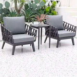 Chic Modern Outdoor Rope Sofa – 1, 2, or 3-Seater for Balcony & Patio