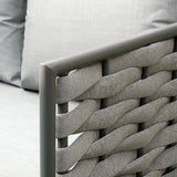 Traditional Chinese-Style Outdoor Rope-Weave Sofa – 1/2/3-Seater for Balcony & Patio