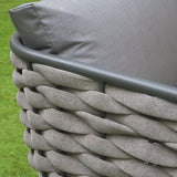 Traditional Chinese-Style Outdoor Rope-Weave Sofa – 1/2/3-Seater for Balcony & Patio