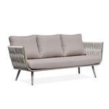 Modern Scandinavian Outdoor Rope-Weave Sofa – 1/2/3-Seater for Balcony & Patio