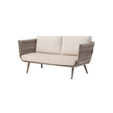 Modern Scandinavian Outdoor Rope-Weave Sofa – 1/2/3-Seater for Balcony & Patio