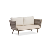 Modern Scandinavian Outdoor Rope-Weave Sofa – 1/2/3-Seater for Balcony & Patio