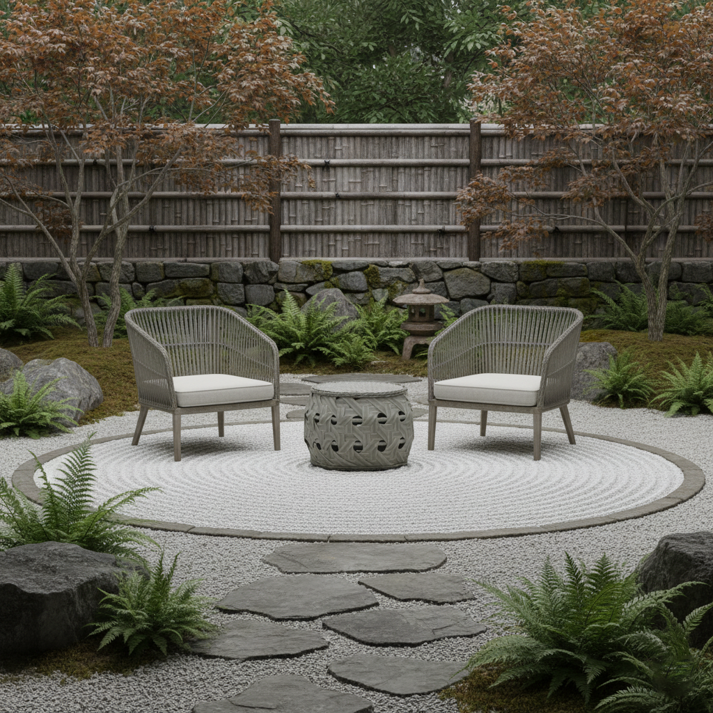 Sleek Contemporary Aluminum Outdoor Table with Tempered Glass Top – Stylish Patio Coffee Table