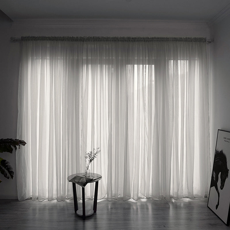 Luxurious Polyester Voile Curtain for Windows