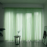 Luxurious Polyester Voile Curtain for Windows
