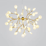 Modern Metal Branches LED Chandeliers - 27 or 36 Firefly Lights