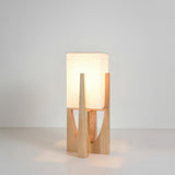 Japanese Wabi-Sabi Style Standing Floor Lamp — Minimalist, Elegant Ambient Lighting