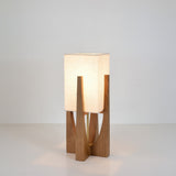 Japanese Wabi-Sabi Style Standing Floor Lamp — Minimalist, Elegant Ambient Lighting