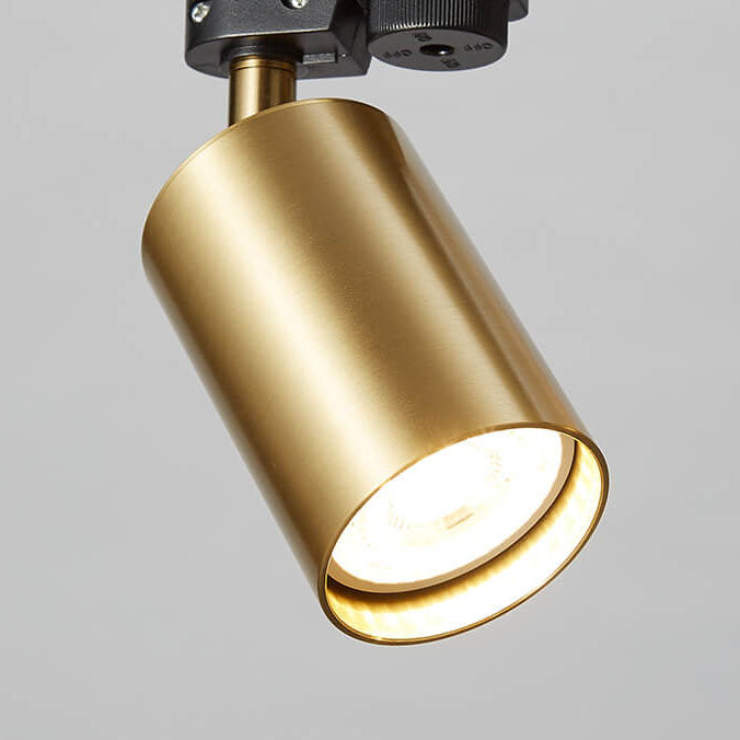 Modern Tubular LED Track Lighting Fixture - Flush Mount, 3/4/5-Light Options