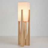 Japanese Wabi-Sabi Style Standing Floor Lamp — Minimalist, Elegant Ambient Lighting