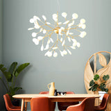Modern Metal Branches LED Chandeliers - 27 or 36 Firefly Lights