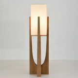 Japanese Wabi-Sabi Style Standing Floor Lamp — Minimalist, Elegant Ambient Lighting