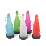 5-Pack Solar Wine Bottle LED Lights for Outdoor Decor - Hanging Lights