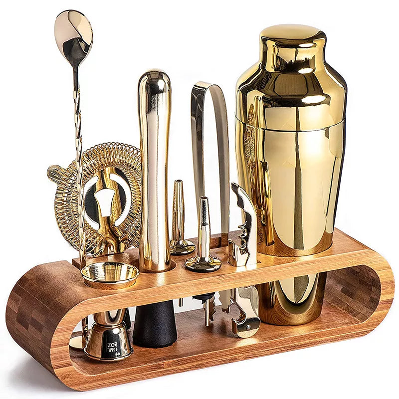 Elara Elite Cocktail Set – Premium Metallic Bar Kit for Luxe Home Mixology