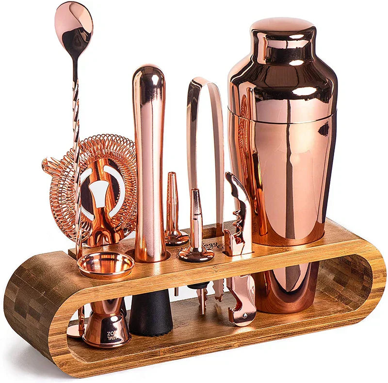 Elara Elite Cocktail Set – Premium Metallic Bar Kit for Luxe Home Mixology