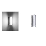 Modern Long Acrylic Solar LED Wall Light – Waterproof Outdoor Garden Lighting