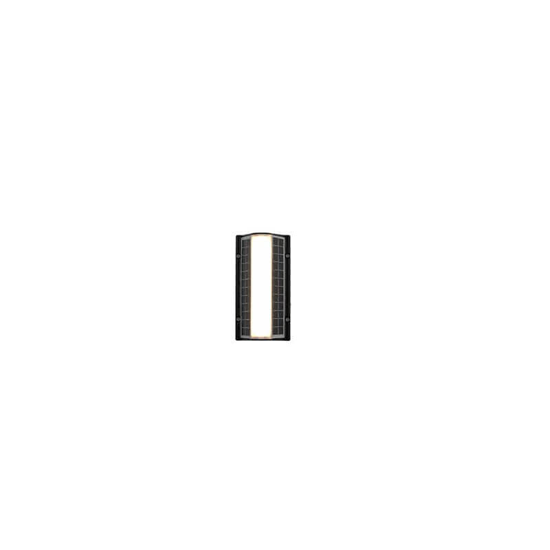 Sleek Solar-Powered Waterproof Acrylic Long-Strip LED Outdoor Wall Sconce Lamp