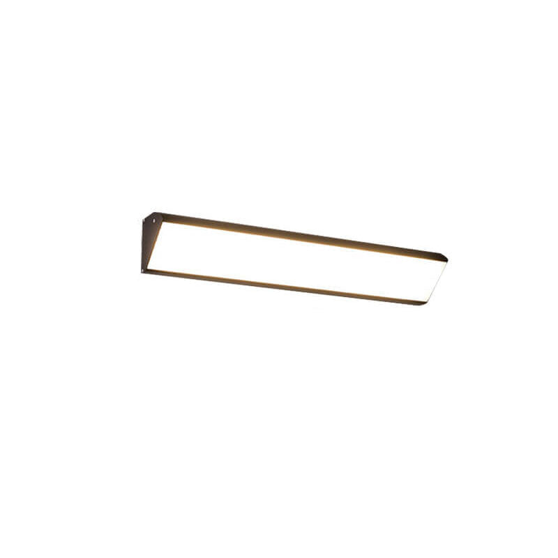 Sleek Modern Outdoor LED Wall Sconce Lamp - Long-Bar Aluminum & Acrylic, Waterproof
