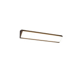 Sleek Modern Outdoor LED Wall Sconce Lamp - Long-Bar Aluminum & Acrylic, Waterproof