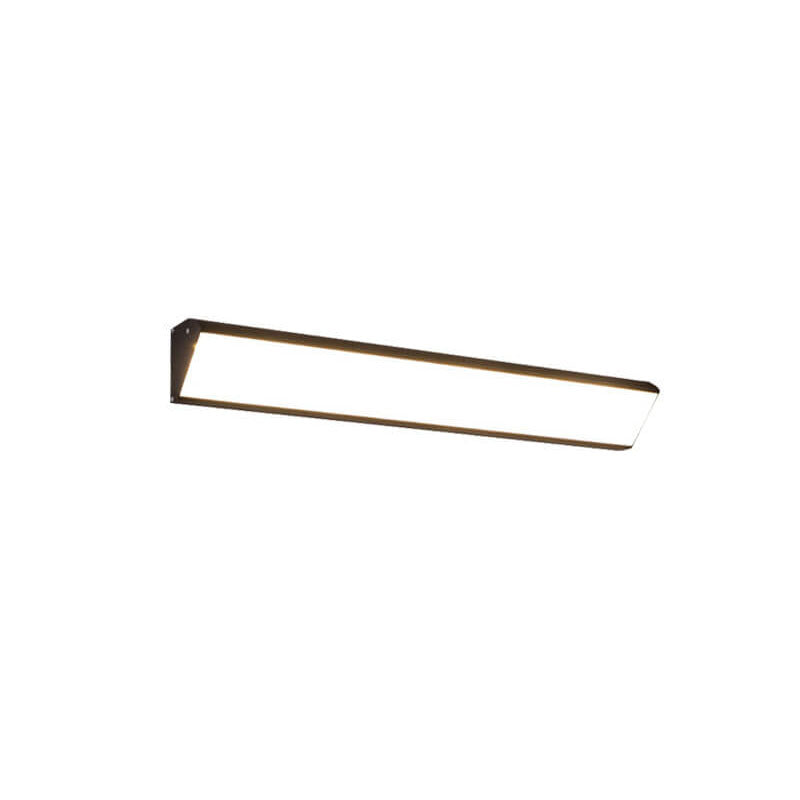 Sleek Modern Outdoor LED Wall Sconce Lamp - Long-Bar Aluminum & Acrylic, Waterproof