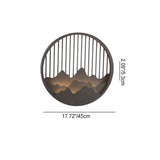 Modern Round Stainless Steel PC LED Waterproof Outdoor Wall Sconce Light