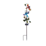 Solar Iron Garden Lights Set – Hummingbird, Butterfly & Dragonfly Lawn & Landscape Accent