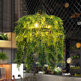 Creative Plant Vine 3-Light Chandelier – Decorative Indoor Lighting Fixture