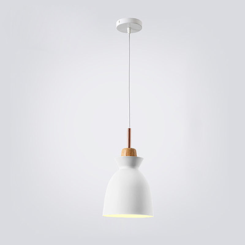 Nordic Macaron Metal 1-Light Pendant Fixture
