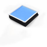 Sleek Modern Smart Blue Sky Aluminum LED Flush-Mount Ceiling Light
