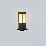 Chic Modern Solar Lawn Square Column Outdoor Waterproof Path Light