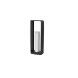 Modern Minimalist Square-Frame LED Landscape Light - Waterproof Stainless Steel & Acrylic for Outdoor Patio & Lawn