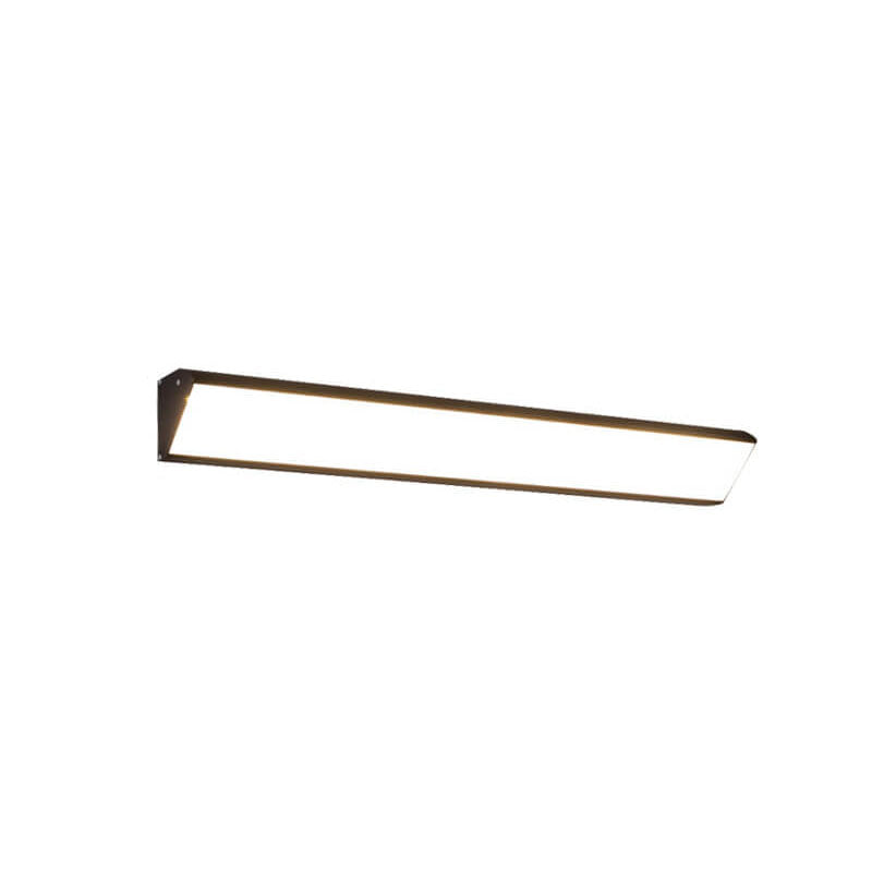 Sleek Modern Outdoor LED Wall Sconce Lamp - Long-Bar Aluminum & Acrylic, Waterproof
