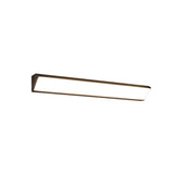 Sleek Modern Outdoor LED Wall Sconce Lamp - Long-Bar Aluminum & Acrylic, Waterproof