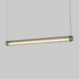 Contemporary Industrial Long-Hardware Acrylic Island Pendant Chandelier with 1/2 Light for Dining Room