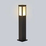 Chic Modern Solar Lawn Square Column Outdoor Waterproof Path Light