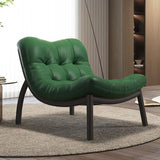Chic Contemporary Scandinavian Rectangular Sofa - Upholstered in Faux Nappa Leather with a Carbon Steel Frame for Modern Living Rooms