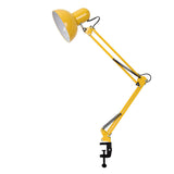Modern Minimalist Retractable Long-Arm Clip Table Lamp – Iron & ABS, 1-Light Bedside Bedroom Lamp