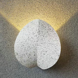 Nordic Contemporary Waterproof Aluminum LED Wall Sconce — Multishape Four-Leaf Clover Elliptical Design for Outdoor Patio