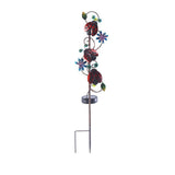 Solar Iron Garden Lights Set – Hummingbird, Butterfly & Dragonfly Lawn & Landscape Accent