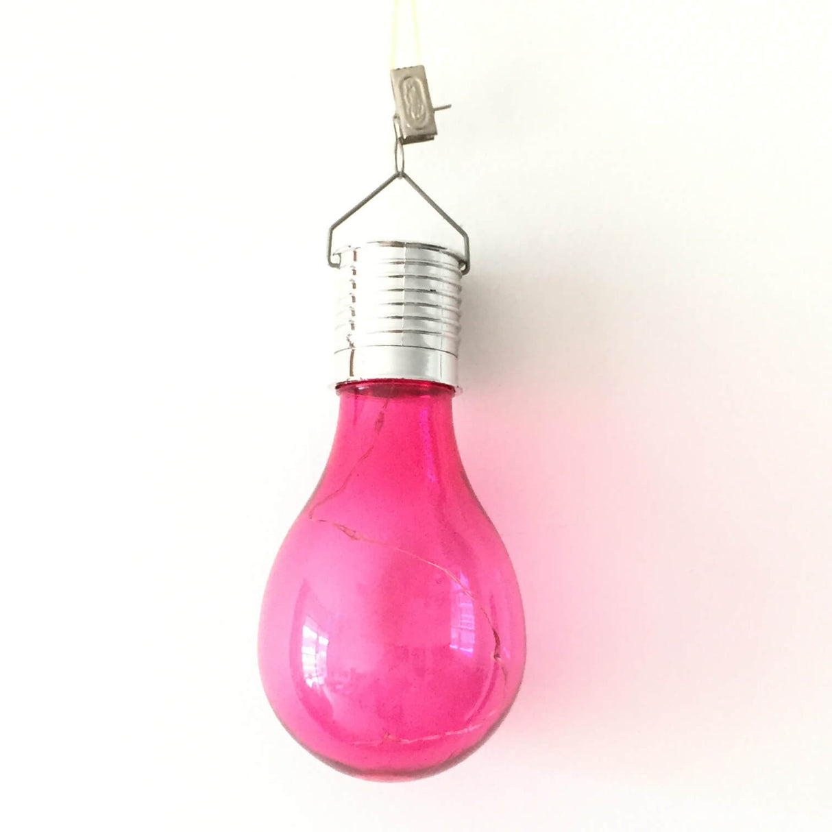 Creative Colorful Plastic Solar LED Outdoor Hanging Lights