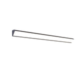 Sleek Modern Outdoor LED Wall Sconce Lamp - Long-Bar Aluminum & Acrylic, Waterproof