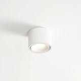 Sleek Modern Round LED Spotlight Flush Mount Ceiling Light, Adjustable