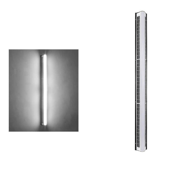 Modern Long Acrylic Solar LED Wall Light – Waterproof Outdoor Garden Lighting