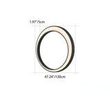 Sleek Modern Minimalist Crescent-Circle Stainless Steel LED Wall Sconce – Waterproof, Ideal for Outdoor Patio