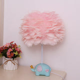 Modern Creative Unicorn Feather Kids Table Lamp – 1-Light